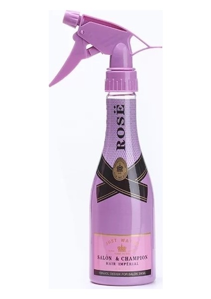 SIYAH-280ML 280ML Saç Spreyi Şişesi Salon Su Püskürtme Şişesi Saç Kuaförlük Ince Mist (Yurt Dışından)