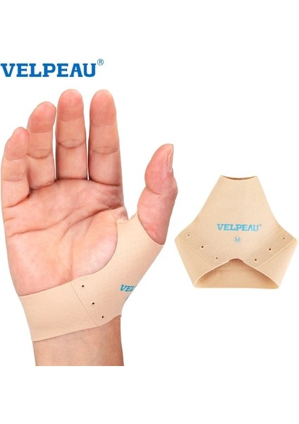 Kısa-1 Adet L Velpeau Tenosinovit Ağrısını Hafifletmek ve Düşük Yoğunluklu Destek Başparmak Kılıfı Cilt Dostu ve Nefes Alabilen Elastik Başparmak Kılıfı (Yurt Dışından)