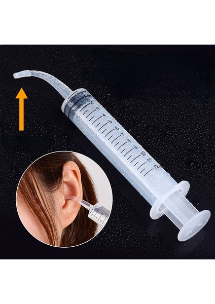 1 Adet 12ML Kulak Temizleyici Yıkayıcı Şırınga Dirsek Kauçuk Tüp Kulak Kirini Temizleme Temizleme Aracı Kulak Temizleyici Balmumu Kaldırma Kulak Temizleyici Sağlık (Yurt Dışından)
