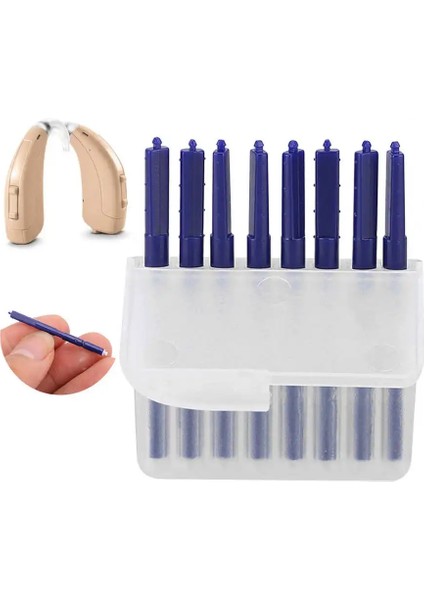 8 Adet/takım Işitme Cihazı Balmumu Muhafızları Toz Geçirmez Kulak Kirini Önler Koruma Filtreleri Işitme Cihazları Aksesuarı Kulak Koruma Bakım Aracı Malzemeleri (Yurt Dışından)