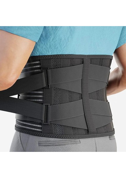 L Sırt Parantezleri ile Alt Sırt Ağrısının Giderilmesi Için 6 Konaklamalı Nefes Alabilen Bel Sırt Desteği Kemer Erkekler Kadınlar Çalışma Kaymaz Bel Eğitmenleri (Yurt Dışından)