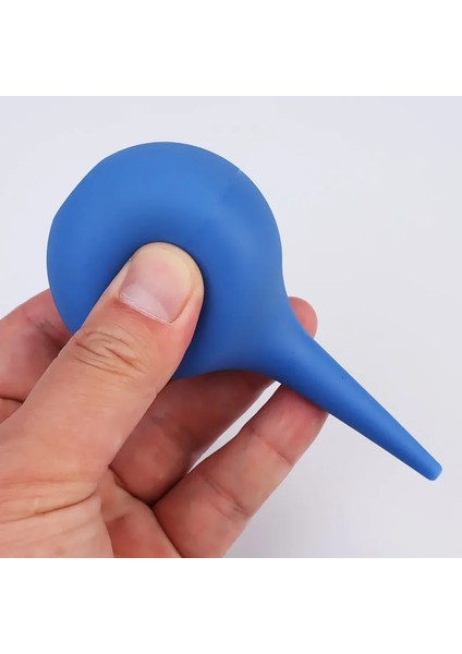 Mavi S Lateks Topu Kulak Kiri Temizleme Araçları Temizleme Şırınga Ampulü Hava Üfleyici Pompa Toz Temizleyici Kulak Kiri Sökücü Kauçuk Profesyonel Kulak Temiz (Yurt Dışından)