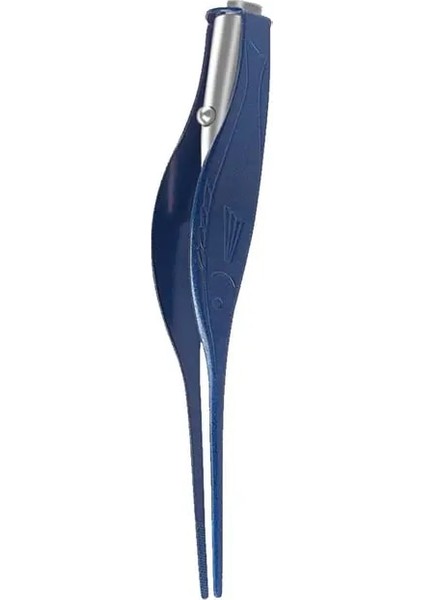 Mavi 1 Adet Kulak Temizleyici LED El Feneri Earpick Balmumu Kaldırma Cımbız Aydınlık Çocuklar Paslanmaz Çelik Cımbız Sökücü Kulak Seçici (Yurt Dışından)