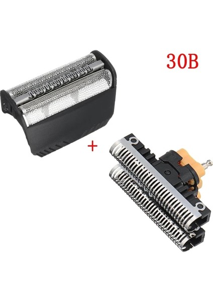 Folyo Ekran Tıraş Makinesi 30B Yedek Folyo Ekran + Bıçak Braun 3 Serisi Için Smartcontrol 7000/4000 5495 7505 7520 7650 197 195 199 197S 195S (Yurt Dışından) fiyatları