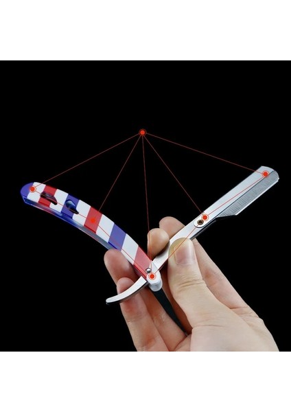 05 Yüksek Kaliteli Jilet Erkekler Klasik Berber Manuel Katlanır Sakal Jilet Baskı Paslanmaz Çelik Tıraş Bıçağı Epilasyon Aletleri ile (Yurt Dışından) indirimleri