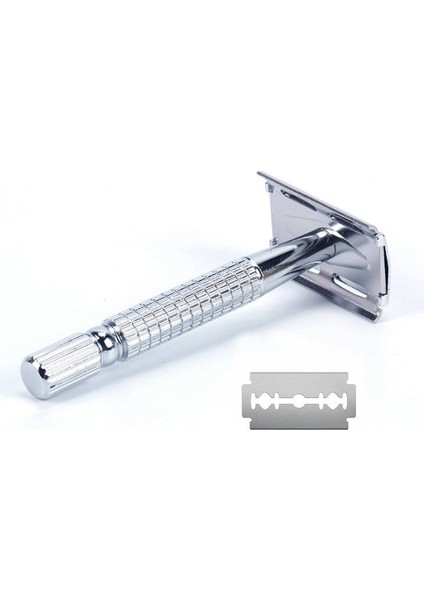 Bir Emniyetli Jilet Emniyetli Tıraş Makinesi Çift Kenarlı Erkekler Tıraş Makinesi Tıraş Yüz Tıraş Bıçağı Tıraş Makinesi Eko Jilet Tek Bıçaklı (Yurt Dışından)