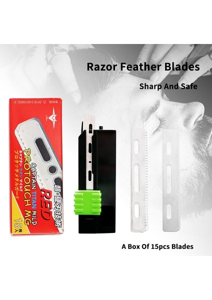 Kırmızı Yüksek Kaliteli Japon Uygun Bıçak Itici Tüy Jilet Şekillendirici Bıçaklar Tek Kenarlı Yedek Jilet (Yurt Dışından) fiyatları