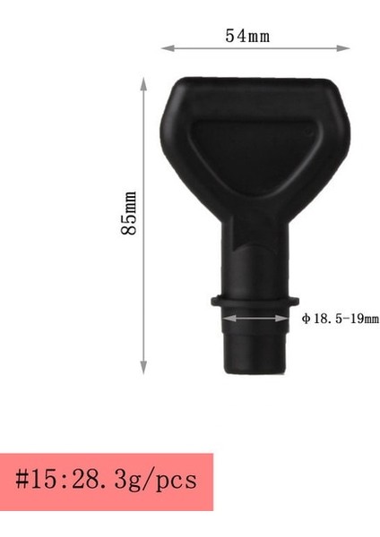 Fasya Tabancası Masaj Başlığının Çeşitli Stilleri 19MM Kalibreli Evrensel Tip (Yurt Dışından) fiyatları