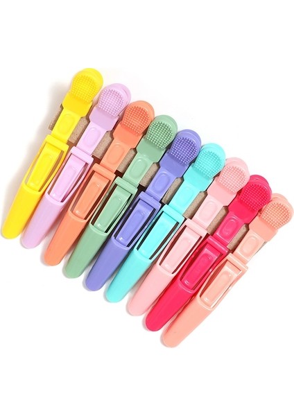 9 Adet Mix 6 Adet/paket Plastik Saç Klipleri Kadınlar Için Salon Mat Kesit Kelepçe Kuaförlük Kavrama Saç Tokası Seti Saç Şekillendirici Aracı (Yurt Dışından)