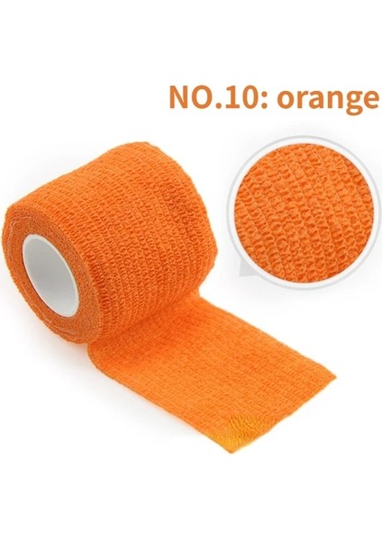 No.10 2.5cmx4.5m Spor Bandaj Elastik Elastoplast Kendinden Yapışkanlı Bant Bilek Korumak Avuç Içi Parmak Kol Omuz Diz Ayak Bileği Evcil Hayvanlar Bacak Dövme Güvenliği (Yurt Dışından) fiyatları