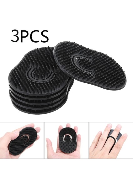 3 Adet Küçük Yuvarlak Saç Fırçası - Siyah (Yurt Dışından) modelleri