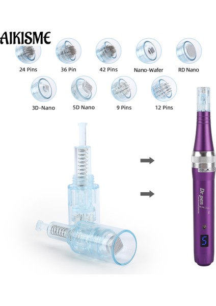 10 Adet 5d Nano 10/50 Adet Otomatik Dr Kalem Vida Iğneler Kartuş Değiştirme Için Ultima X5 Mikro Iğne 9/12/24/36/42/nano Pin Iğneler Derma Damgası (Yurt Dışından) modelleri