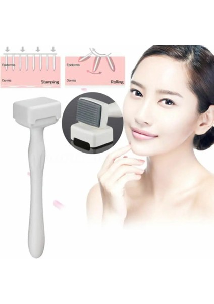 2.5mm Drs 140 Pin Paslanmaz Çelik Mikro Iğneleme Derma Damgası Cilt Bakımı Gençleştirme Yüz Germe Anti Akne Izleri Çatlaklar (Yurt Dışından)