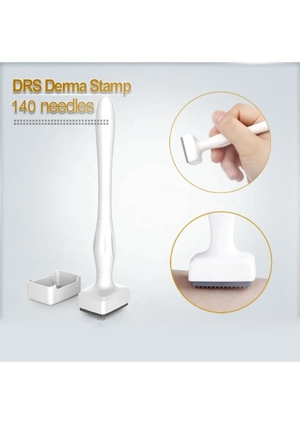 2.5mm Drs 140 Pin Paslanmaz Çelik Mikro Iğneleme Derma Damgası Cilt Bakımı Gençleştirme Yüz Germe Anti Akne Izleri Çatlaklar (Yurt Dışından) indirimleri