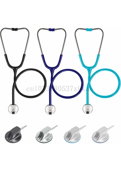 Koyu Mavi Taşınabilir Çift Kafa Stetoskop Profesyonel Kardiyoloji Stetoskop Doktor Tıbbi Ekipman Öğrenci Veteriner Hemşire Tıbbi Cihaz (Yurt Dışından) modelleri
