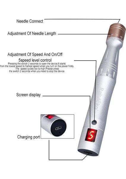 12PIN 10 Adet Kablosuz Dermapen Ultima Dr.imp Mikroiğneleme Kalemi Profesyonel Mezoterapi Otomatik Mikro Iğne Derma Araçları Terapi Mts$pms Cihazı (Yurt Dışından)