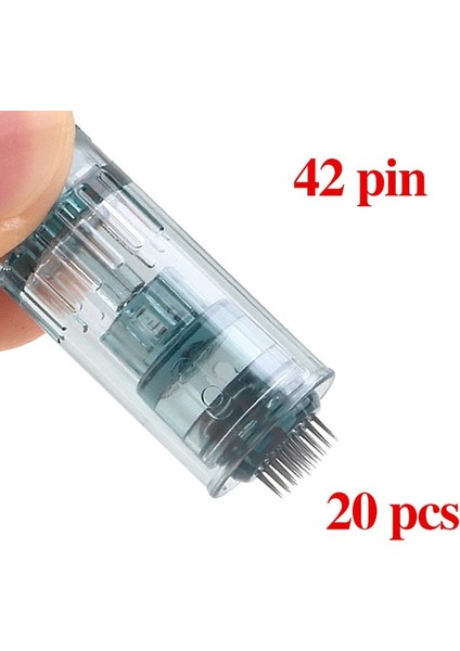 20 Adet 42PIN M8 Dr.pen M8 Dr. Kalem Için Iğne Kartuşları Mikro Iğne Mezoterapi Mikro Iğne Mikro Iğne 11PIN 16PIN 36PIN 42PIN 5dpin (Yurt Dışından)