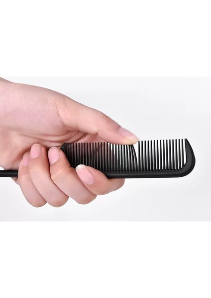 01 Karbon Fiber Tarak Kadın Uzun Saç Sivri Kuyruk Tarak Saç Kesimi Taşınabilir Kuaförlük Erkek Anti-Yoğun Diş Kafa Taraklar Statik (Yurt Dışından)