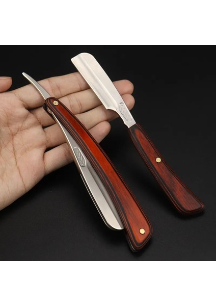 Jilet Rıron Berber Tüyü Jilet Profesyonel Erkek Paslanmaz Çelik Katlanır Sakal Ve Saç Tıraş Bıçağı Tutucu (Yurt Dışından) modelleri