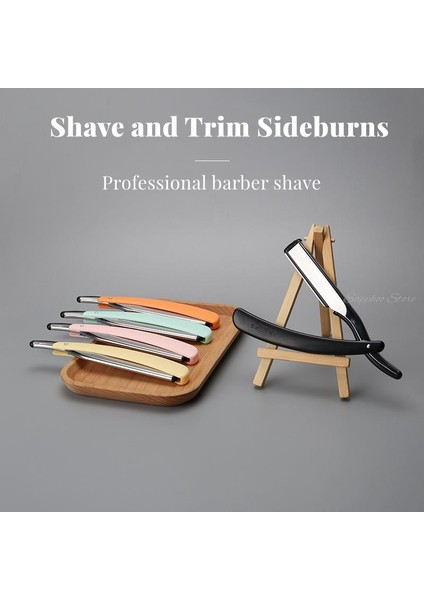 Jilet 20 Bıçak Büyük 77 Bıçak ve Berber Dükkanı Razor Pro Klasik Emniyet Bıçaklı Düz Jilet Çift Kenar Paslanmaz Çelik Bıçak 62*16.2mm (Yurt Dışından)