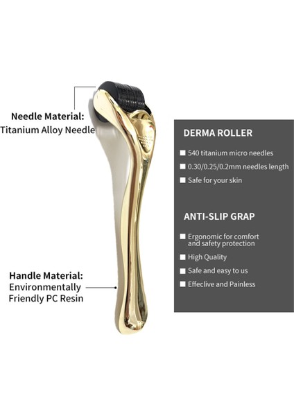 Yeşil Beyaz 0.3 mm Javemay Drs 540 Derma Rulo Mikro Iğneler Cilt Bakımı Için Titanyum Mezoroller Mikro Iğne Makinesi Altın Vücut Bakımı Saç Büyüme (Yurt Dışından) indirimleri