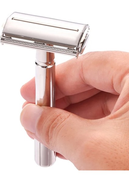 Y3 Yeni Klasik Erkek Tıraş Makinesi Paslanmaz Çelik Emniyetli Jilet Katlanır Tıraş Makinesi Profesyonel Berber Jilet ve Jilet Bıçakları (Yurt Dışından) modelleri