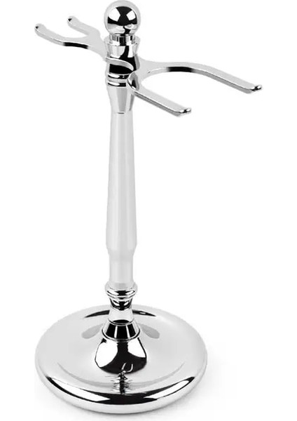 2 Prong Qshave Erkek Jilet Tutucu Paslanmaz Çelik Tıraş Fırçası Standı Klasik Emniyetli Jilet Standı Tutucu 4 Prong ile (Yurt Dışından)