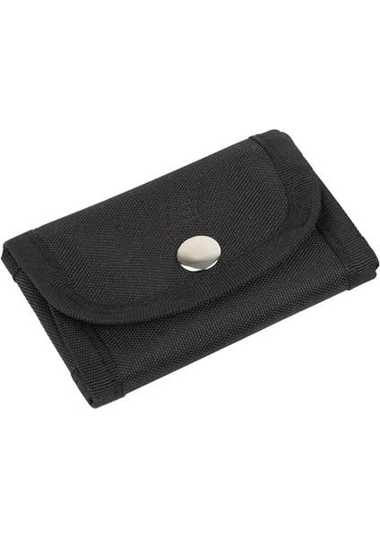 Siyah Güvenlikli Jilet Kılıfı Jilet Seyahat Tıraş Çantası Torbalı Bıçaklar Için Tıraş Seti Kanvas Aksesuarları (Yurt Dışından)