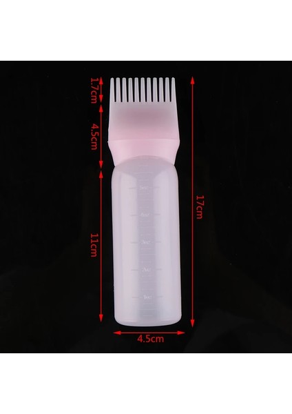Aplikatör Fırçalı Pembe 120 ml Saç Boyası Şişesi Salon Saç Boyama Boyama Şişeleri (Yurt Dışından) fiyatları