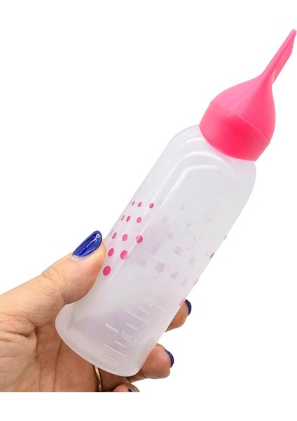 Pembe Saç Şişesi Aplikatör Tarak Boya Kök Yağı Fırça Şişeleri Sıkma Boyama Saç Derisi Renk Dağıtıcı Çok Ölçekli Mini Salon Tonu Yağlama (Yurt Dışından) fırsatları