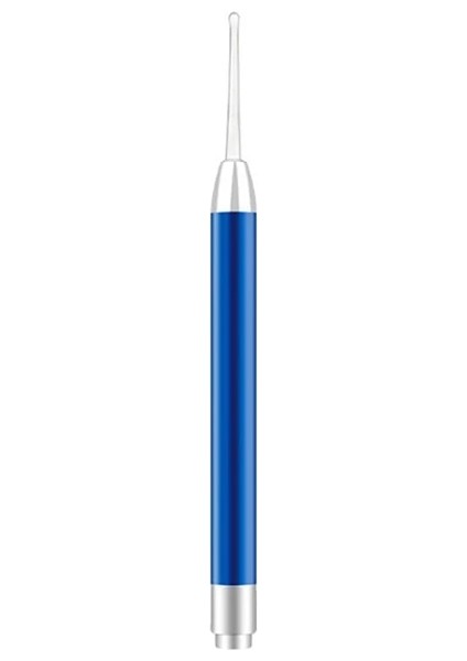 Mavi 1 Adet LED El Feneri Earpick Bebek Kulak Temizleyici Penlight Kaşık Temizleme Kulak Küreti (Yurt Dışından)