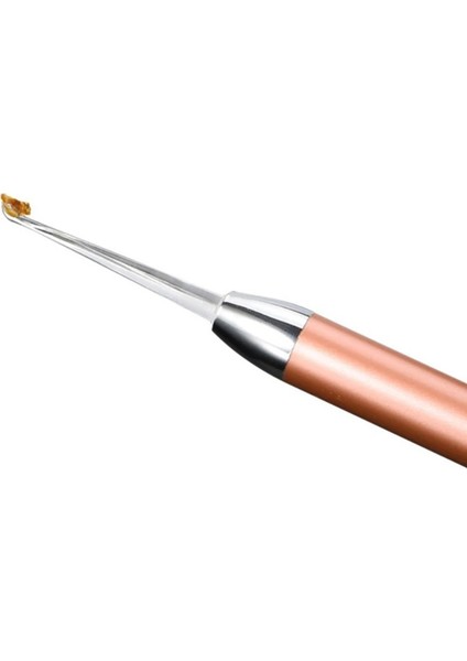 Mavi 1 Adet LED El Feneri Earpick Bebek Kulak Temizleyici Penlight Kaşık Temizleme Kulak Küreti (Yurt Dışından)