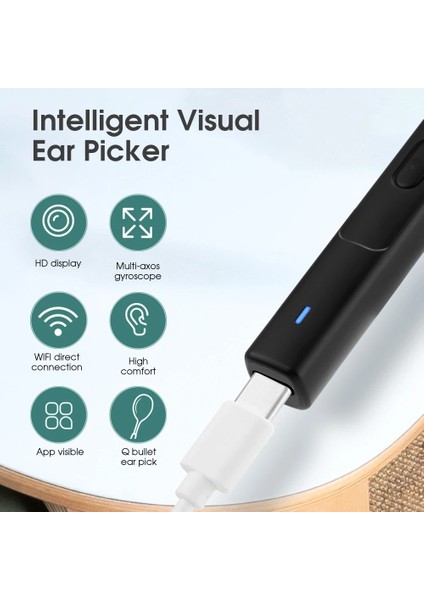 3.9mm Lens Çapı Kablosuz Wifi Kulak Temizleme Çubuğu Otoskop Kamera Borescope Aydınlık Kulak Kiri Temizleme Temizleme Diş Ağız Muayene Sağlık 3.0/5.0mp (Yurt Dışından) modelleri