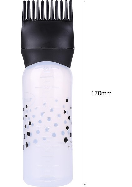 Mavi 50OZ Profesyonel Saç Boyası Aplikatör Tarak Şişe Salon Leke Dağıtım Fırçası (Yurt Dışından) indirimleri