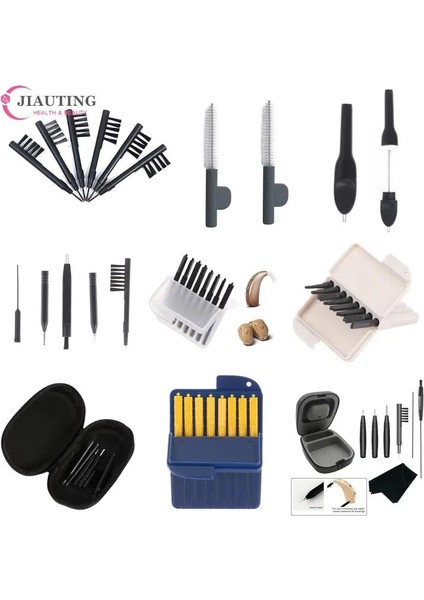 8 Adet 1 Kutu 1/8 Adet Işitme Cihazı Temizleme Araçları Işitme Cihazları Temizleme Seti Fırça Havalandırma Temizleyici Temizleme Teli Mıknatıs ve Balmumu Döngü ile Temizleme (Yurt Dışından)