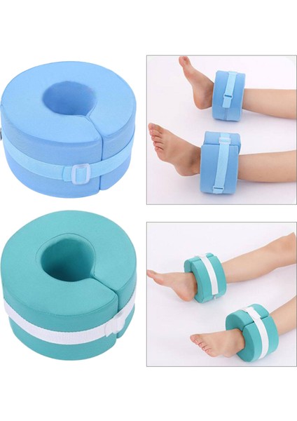 Koyu Yeşil Ayak Yastığı Donut Köpük Yastıklar Anti-Yatak Yarası Diz Ayak Bileği Koruyucusu Hasta Sonrası Destek Yastığı Ayak Basıncını Rahatlatmak (Yurt Dışından)