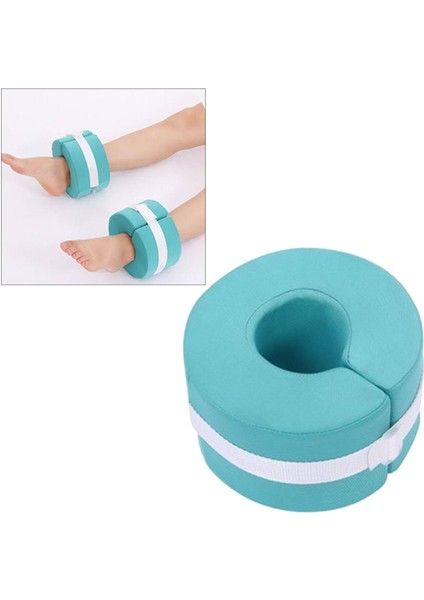 Koyu Yeşil Ayak Yastığı Donut Köpük Yastıklar Anti-Yatak Yarası Diz Ayak Bileği Koruyucusu Hasta Sonrası Destek Yastığı Ayak Basıncını Rahatlatmak (Yurt Dışından)