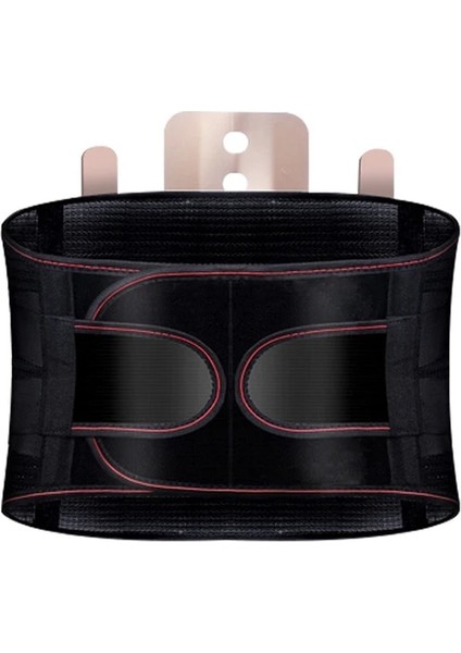 Siyah Xxxl Bel Desteği Kemer Disk Hernisi Ortopedik Korse Sırt Omurga Dekompresyon Brace Bel Traksiyon Kemeri Bel Desteği (Yurt Dışından)