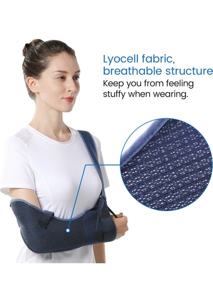 Her Iki Kol Için De Uygun Xl Velpeau Kol Eklemi Yaralanması ve Çıkık El Rotator Manşet Için Kol Askısı Sabitleyici Tıbbi Omuz Askısı Desteği Rahat (Yurt Dışından) fırsatları