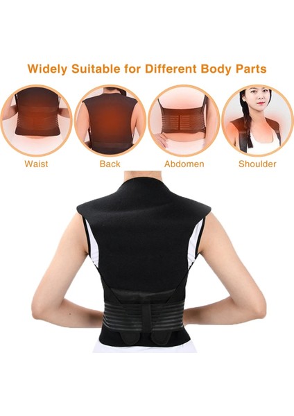 118PCS Mıknatıslar Xl Manyetik Sırt Desteği Mıknatıslar Isıtma Terapisi Yelek Bel Brace Duruş Düzeltici Omurga Geri Omuz Bel Duruş Düzeltme (Yurt Dışından) fiyatları