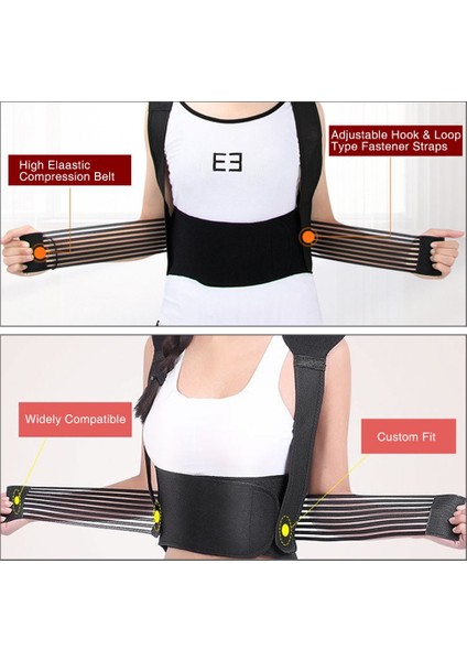 118PCS Mıknatıslar Xl Manyetik Sırt Desteği Mıknatıslar Isıtma Terapisi Yelek Bel Brace Duruş Düzeltici Omurga Geri Omuz Bel Duruş Düzeltme (Yurt Dışından) indirimleri