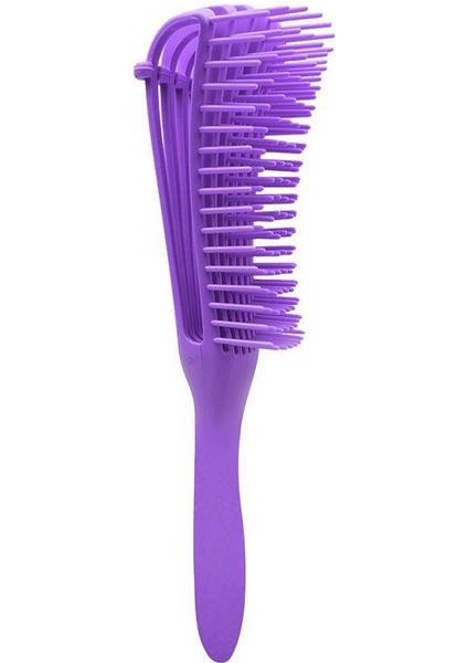 Mor 1 Adet Dolaşık Açıcı Saç Fırçası Saç Derisi Masaj Saç Combs Kıvırcık Saç Fırçası Dolaşık Açıcı Saç Fırçaları Kadın Erkek Berber Aksesuarları (Yurt Dışından)