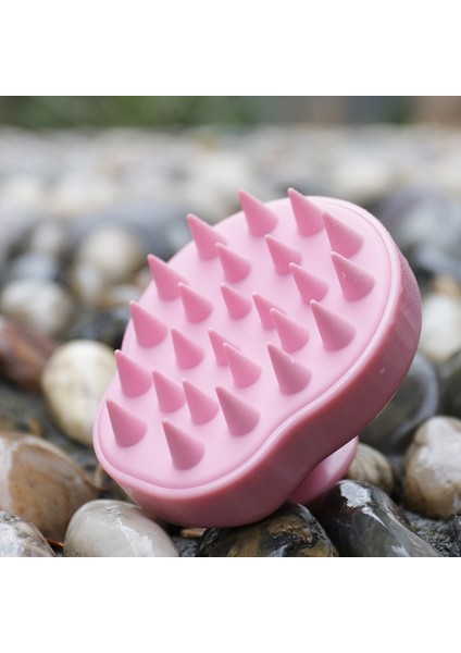 LMZ045-PINK Lohas Taşınabilir Saç Fırçası Silikon Şampuan Fırçalar Saç Masaj Tarak Kuru Yıkama Kafa Saç Derisi Masaj Fırçası Saç Büyümesi Için (Yurt Dışından) indirimleri