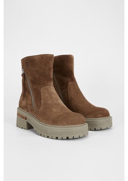 Kadın Taba Süet Deri Casual Bot 775 32201 Bn Bot SK23/24 fiyatları