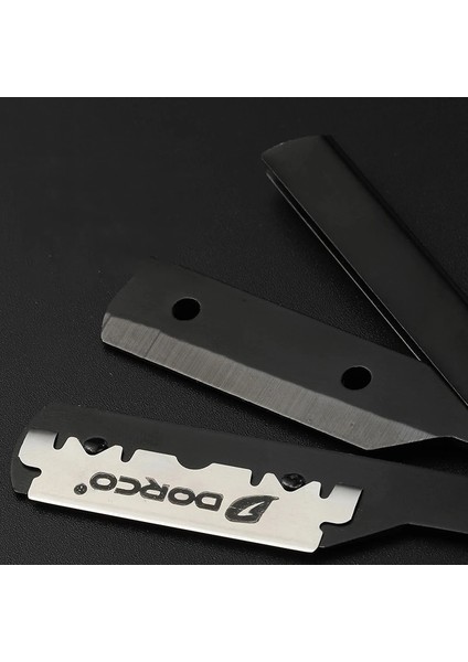 Ücretsiz 1 Bıçak Düz Kenar Berber Jilet Saç Kesimi Sakal Kaş Tıraş Aracı Manuel Epilasyon Jilet Kuaför Kırpma Bıçakları Değiştirilebilir (Yurt Dışından) fırsatları