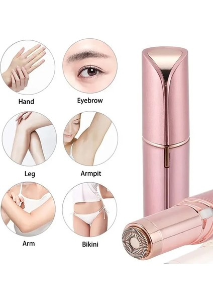 Kırmızı Ruj Tıraş Makinesi Epilatör Kadınlar Için Kadın Epilatör Makinesi Elektrikli Kaş Düzeltici Epilasyon USB Şarj Edilebilir Mini Tıraş Makinesi (Yurt Dışından) modelleri