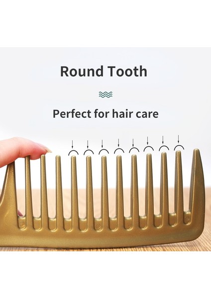 Siyah Kalın Geniş Diş Tarak Isıya Dayanıklı Kuaförlük Saç Fırçası Dayanıklı Plastik Anti Statik Dolaşık Açıcı Saç Tarağı Kıvırcık Islak Saç Için (Yurt Dışından) indirimleri