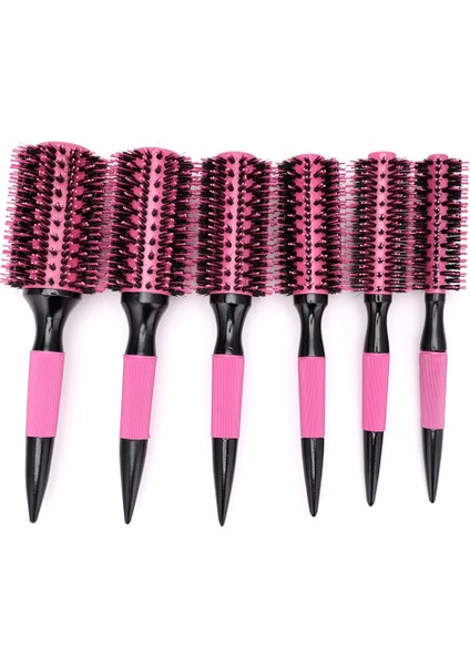 No.16 6 Boyutları Ahşap Yuvarlak Saç Tarak Profesyonel Naylon Kıl Alüminyum Tüp Kıvırma Kuaför Haddeleme Tarak Ev Tarzı Seti (Yurt Dışından) indirimleri