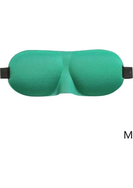 Gn 1 Adet Taşınabilir Körü Körüne Seyahat Eyepatch Seyahat 3D Relax Uyku Körü Körüne Göz Maskesi Uyku Yumuşak Yastıklı Gölge Kapak (Yurt Dışından)