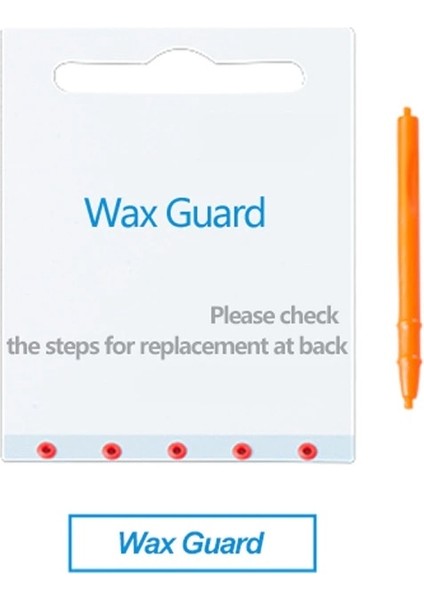 Cıc Işitme Cihazı Dijital Ite Için 1 Kartlı Balmumu Koruması Kulak Kiri Filtreleri Işitme Cihazlarından Kulak Kiri Serumunu Önler (Yurt Dışından)